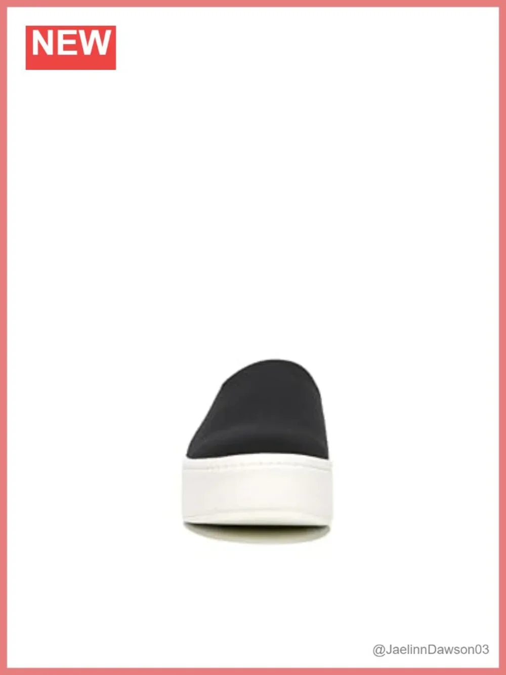 Vince Warren Women's Platform Slip-On Sneakers Rubber Sole 2 Inch